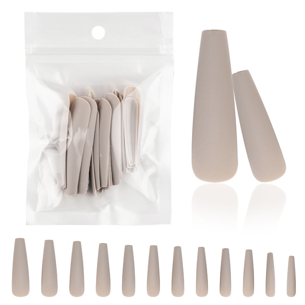 Wholesale Matte Extended Plastic Nail Stickers
